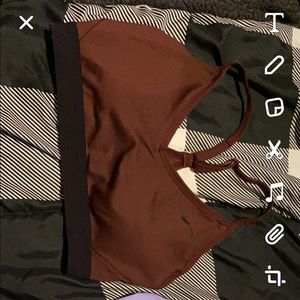 Two Nike sports bras